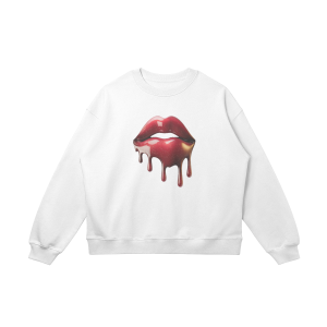 CeCe Lips Strawberry Kiss Crewneck