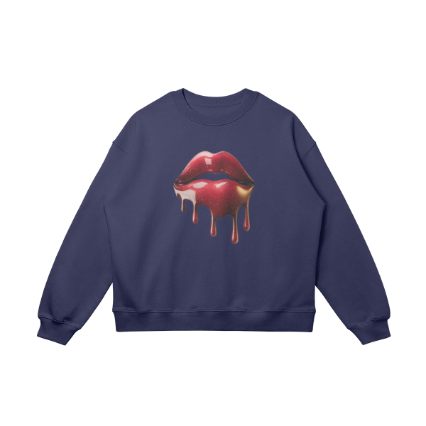CeCe Lips Strawberry Kiss Crewneck - Image 2