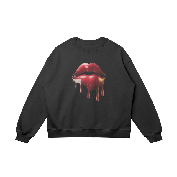 CeCe Lips Strawberry Kiss Crewneck - Image 3