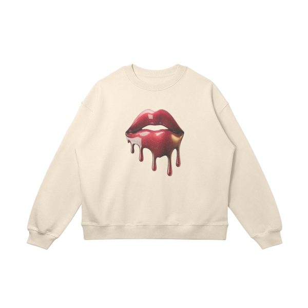 CeCe Lips Strawberry Kiss Crewneck - Image 8