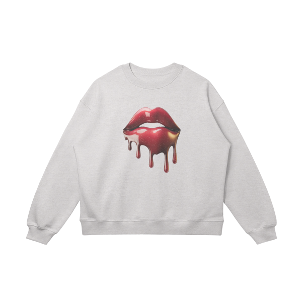 CeCe Lips Strawberry Kiss Crewneck - Image 4