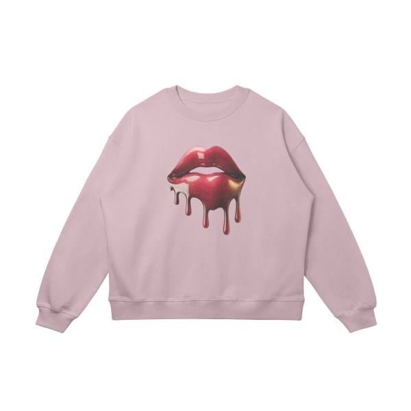 CeCe Lips Strawberry Kiss Crewneck - Image 6